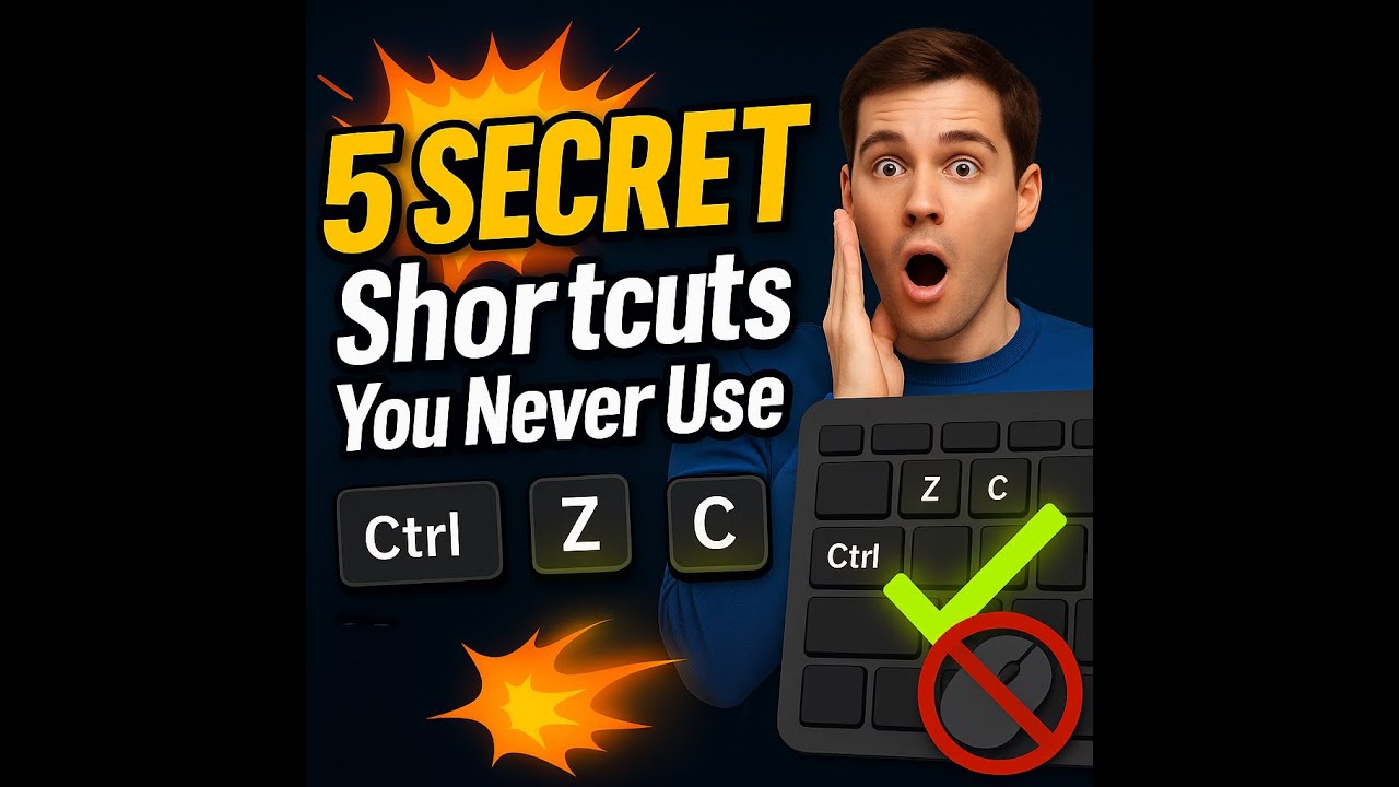 Secret Shortcuts 5 Secret Windows Shortcuts You Should Be Using! - YouTube