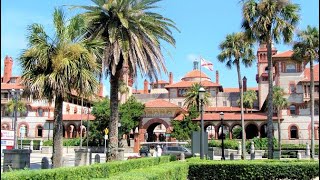 St Augustine Florida 4k walking tour - with captions