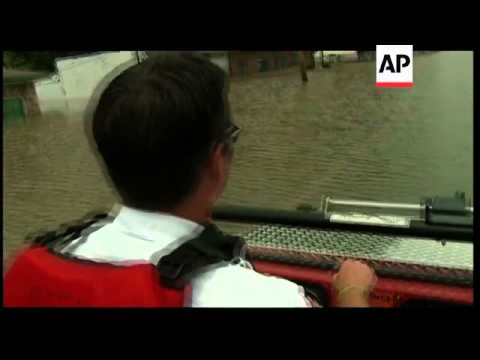 The Mississippi River highest since the 1930s