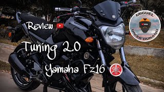 YAMAHA FZ16❤‍ l REVIEW l TUNING 2.0⚡⚡ |#fz16 #mejor #agresivol