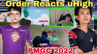 😳 NV Order Shocking Reaction on uHigh Skills in PMGC 2022 🔥