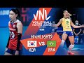 KOR vs. BRA - Highlights Week 5 | Women's VNL 2021