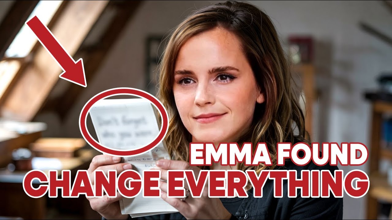 Emma Watson Found The Box She Hid From Herself What She Found Changed