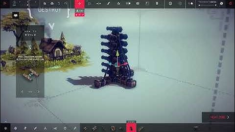 Besiege Ipsilon 1 Speedrun WR!! 0.23 sec!!