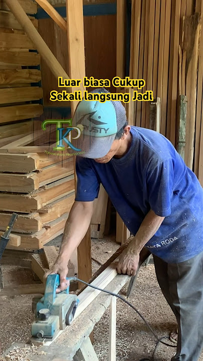Luar Biasa Cukup Sekali Pasah Langsung Halus✅ #tukangkayu