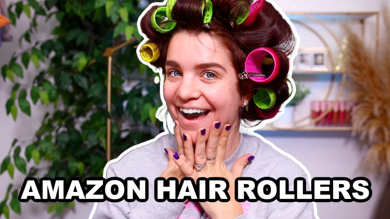 TESTING 8 AMAZON HEATLESS HAIR ROLLERS YouTube