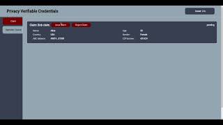 Privacy-Preserving W3C Verifiable Credentials Demo