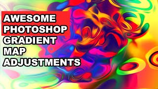 Gradient Map Adjustments In Photoshop | How To Tutorial | Blending Modes | Graphicxtras