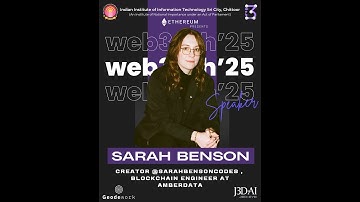 Web3SSH 2025 | Keynote Session: From Web1 to AI x Web3 - Sarah Benson