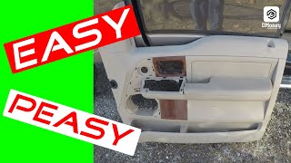 How To Remove Your Door Panel On Your 2004-2008 Ford F150 Truck - Door Panel Removal