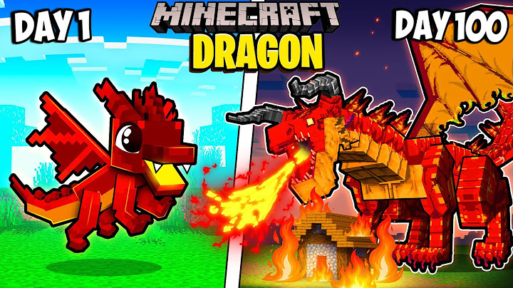Saya Bertahan Hidup 100 Hari sebagai NAGA API di Minecraft!