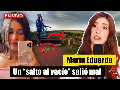 Maria Eduarda: Lanzada SIN CUERDA desde un puente abandonado