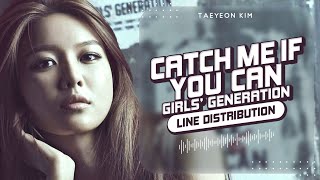 Catch Me If You Can (Japanese Ver.) - Girls’ Generation (少女時代) | Line Distribution