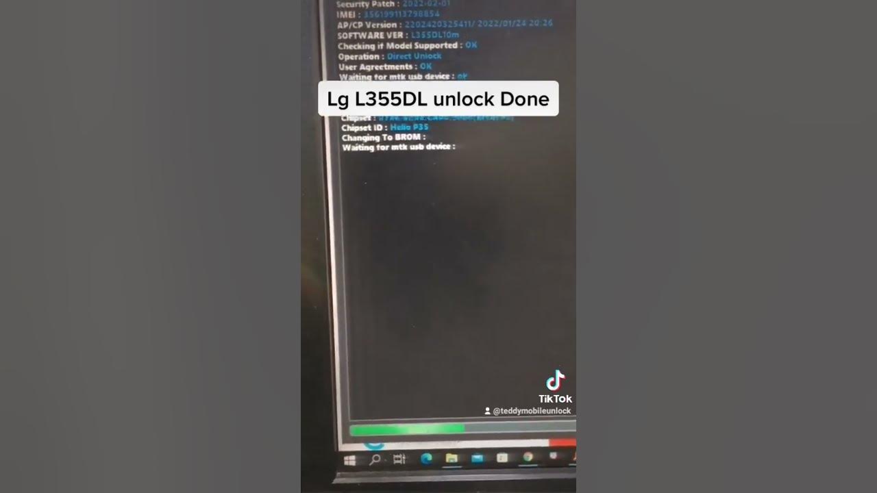 Lg L355DL Network UNLOCK 