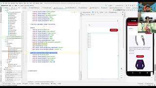 Ecommerce with API - Android Studio screenshot 2