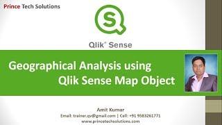Qlik Sense Tutorial | Geographical Analysis using Qlik Sense Map Object