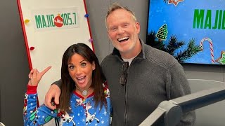 VIDEO | Cleveland's Majic 105.7 flips switch to Christmas music with help of 3News' Hollie Strano screenshot 2