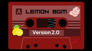 🍋 Lemon BGM | 💓Heartbeat | Version 2.0 | 👶 Baby Sleep |⛲ Water | 1 HOUR | Meditation | Without Delta
