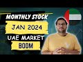 This stock can give a big move  jan 2024  monthly stock  uae stock market  adx  dfm