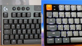 Logitech G915 TKL vs Keychron K1 V4 - Affordable vs Awesome?