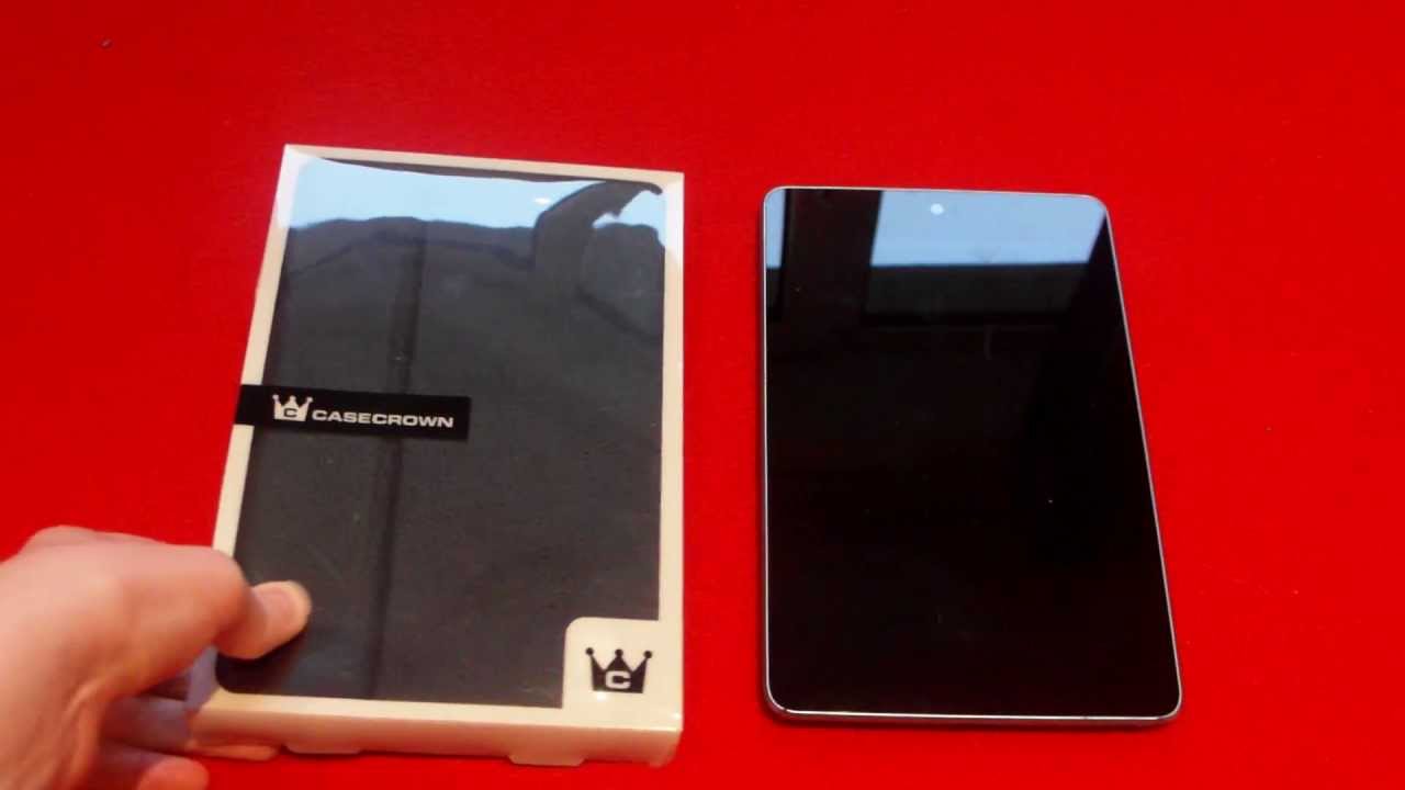 Casecrown Nexus 7 Case- Unboxing & First Look