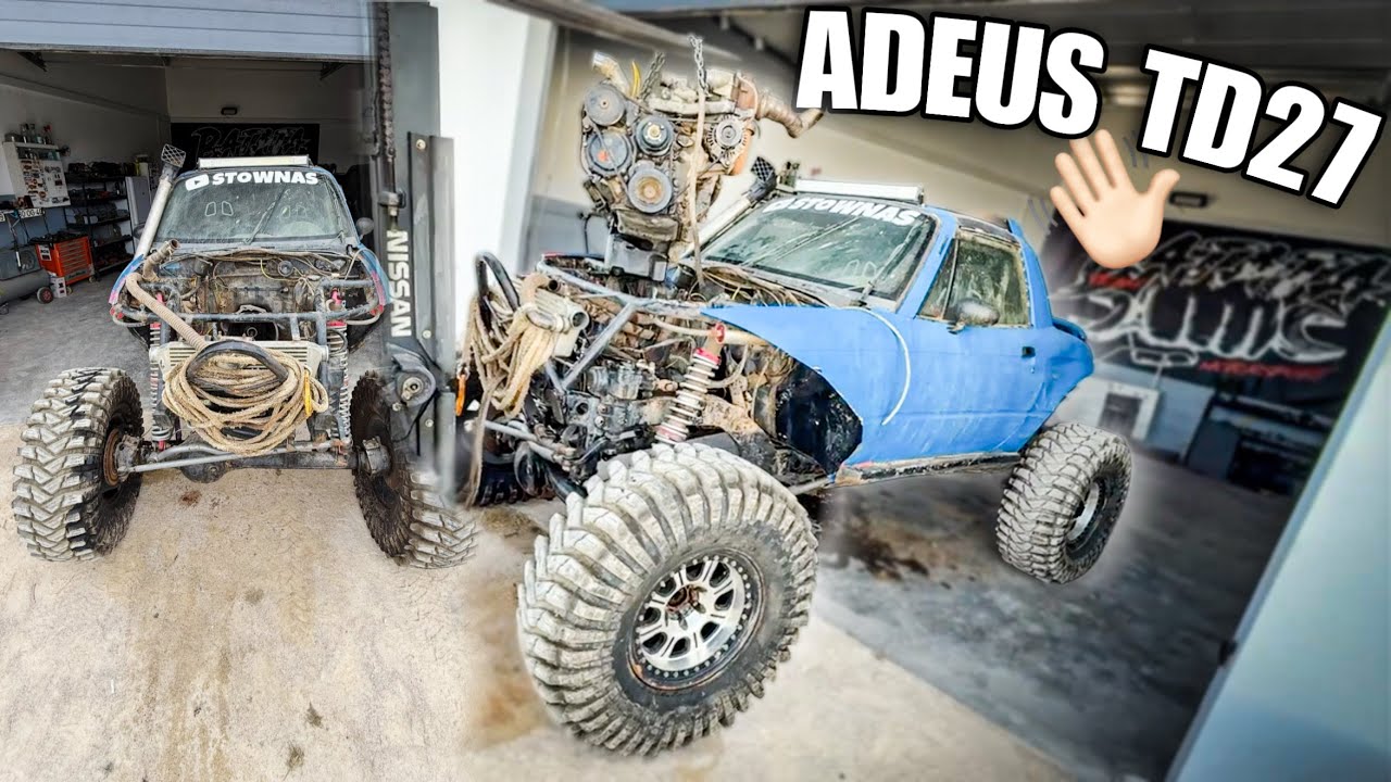 TIRAMOS FORA O MOTOR TD27 DO SUZUKI SMURF 😥 | STOWNAS