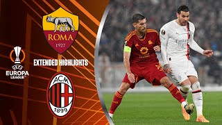 Roma vs. AC Milan: Extended Highlights | UEL QuarterFinals 2nd Leg | CBS Sports Golazo