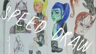 SPEED DRAW | Ilia Amitola Study | RWBY | rhealynnewillows