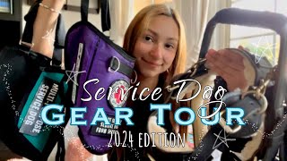 Service Dog Gear Tour // 2024 edition