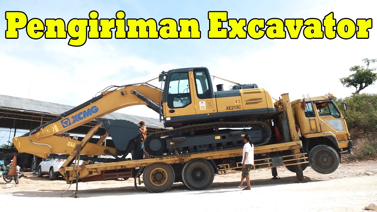 Proses Pengiriman Excavator BARU YouTube