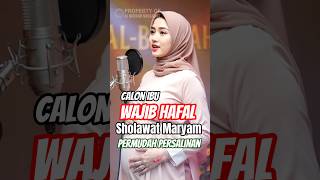 😊Calon Ibu Wajib Hafal | Hannah Waladat Maryam #albarkahsholawat #sholawat #berkahsholawat #hijab