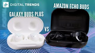 Samsung Galaxy Buds+ vs. Amazon Echo Buds - Which is Better