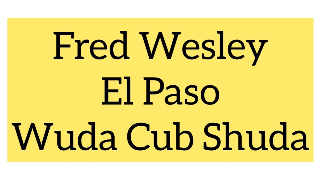 Guarda アドリブコピー【pt.11】El Paso/Fred Wesley su YouTube Guarda アドリブコピー【pt.11】El Paso/Fred Wesley su YouTube