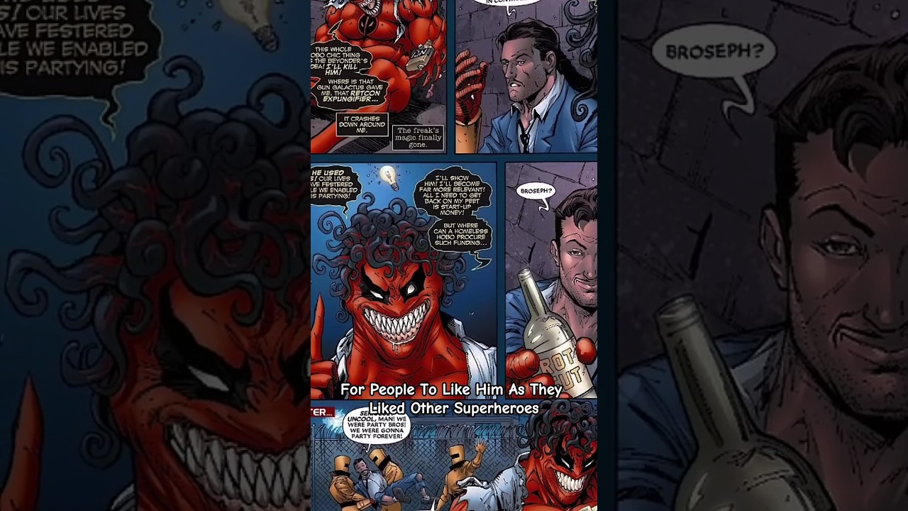 Deadpool Becomes Venompool and Killed Thor