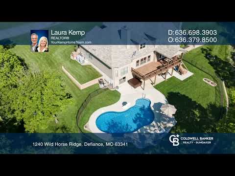 1240 Wild Horse Ridge Drive, Defiance, MO home video tour
