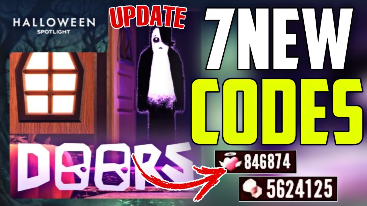 🎃ОБНОВЛЕНИЕ НА ХЭЛЛОУИН🎃 ВСЕ РАБОЧИЕ КОДЫ НА ДВЕРИ В 2025 ГОДУ! КОДЫ НА ДВЕРИ ROBLOX