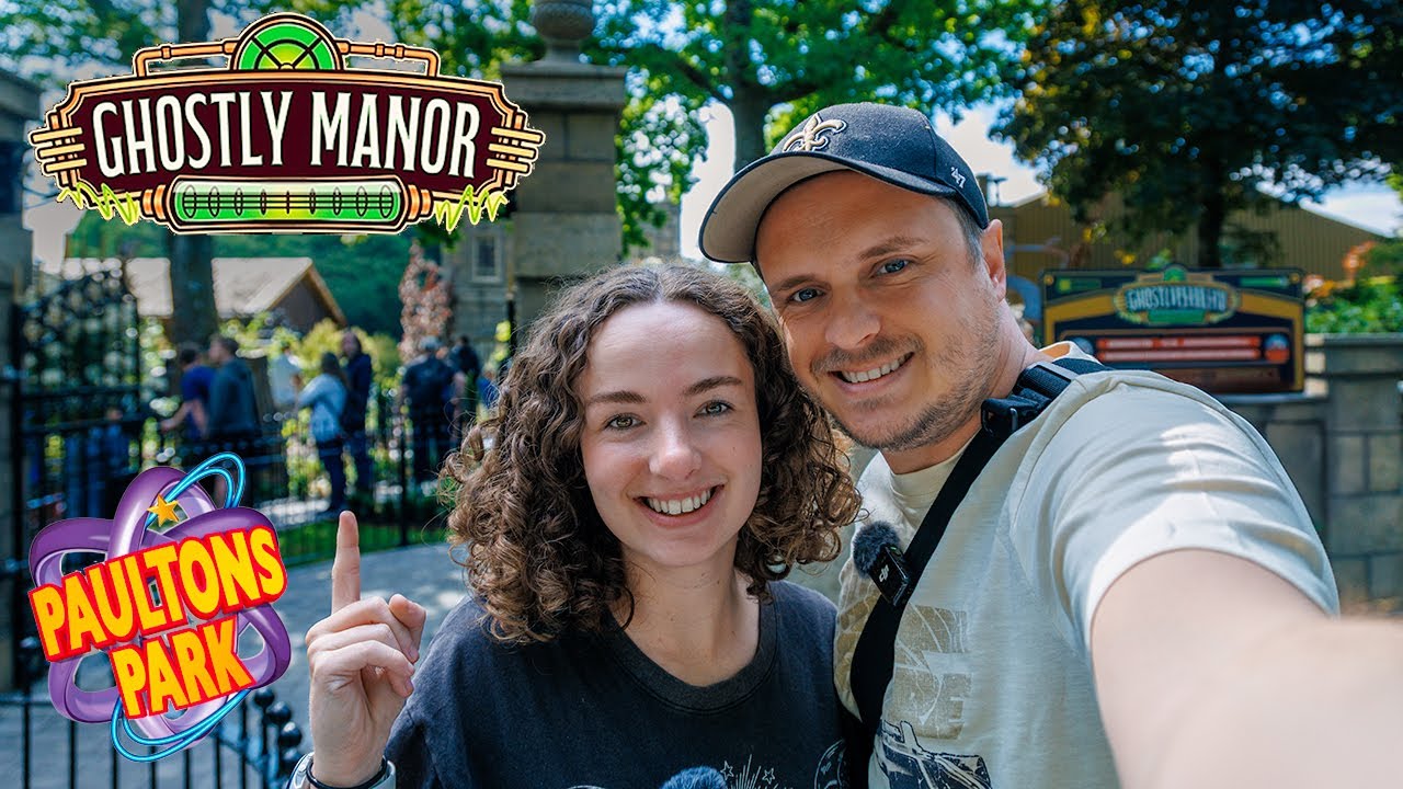 Ghostly Manor Opening Day! | Paultons Park