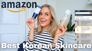 TRYING THE TOP RATED KOREAN SKINCARE ON AMAZON | Numbuzin Review