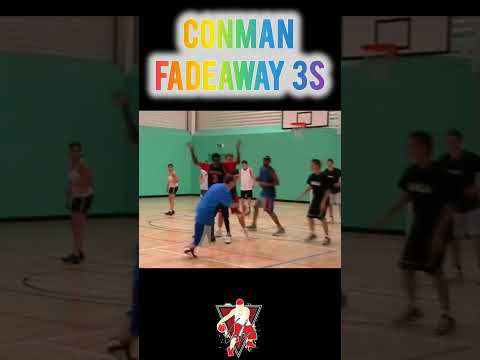 Fadeaway 🔥 #conmanbasketball #basketball #stephencurry #nba