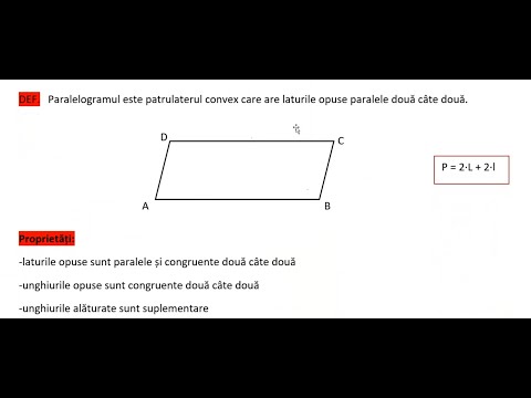 Video: Kateri mora biti paralelogram?