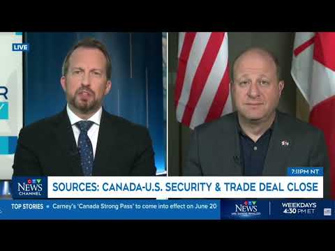 Governor Jared Polis Discusses U.S.-Canada Trade Tensions and Tariffs on Power Play