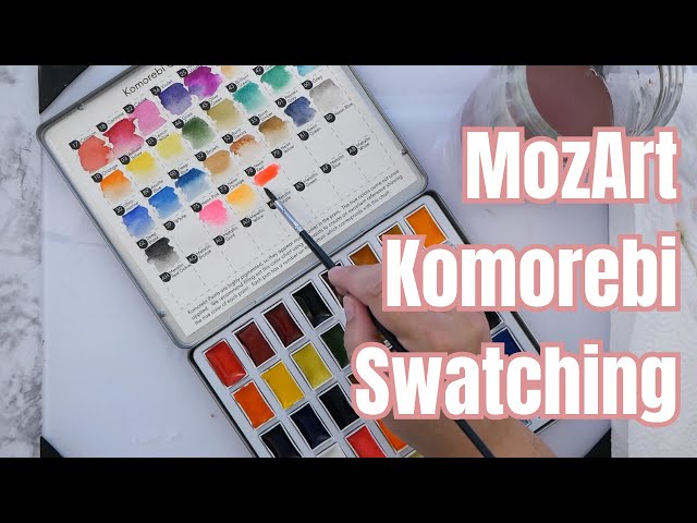 Mozart Komorebi Metallic Premium Watercolor Paint Set, Set of 6, Size: Metallic 6 Colors