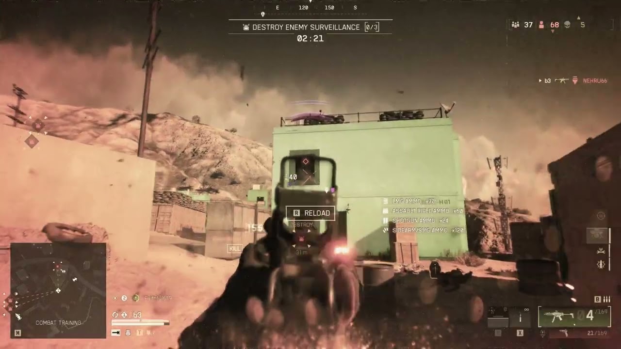 He's lookin like the sun's up in his face Battlefield 6