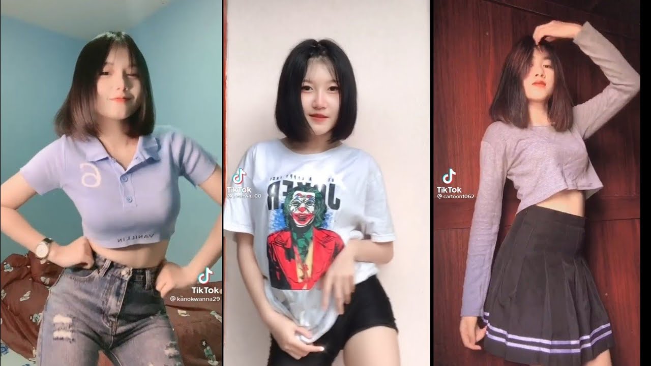 ep9 รวมสาวผมสั้นเต้นน่ารักๆ จาก tiktok #tiktok