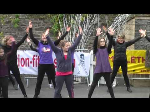 Flashmob Téléthon St-Suliac  Samedi 05 Décembre 2015 avec Génération-Fitness