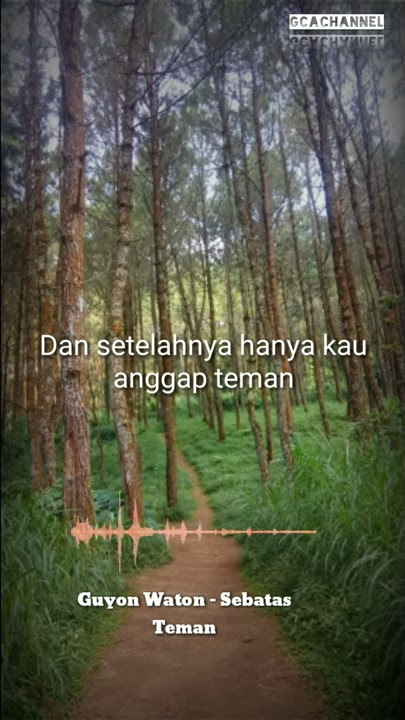 Status WA || Guyon Waton (Sebatas Teman)
