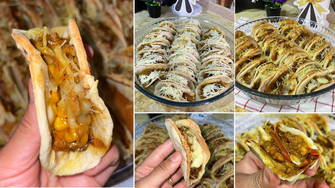 ميني طاكوس على الطريقة المكسيكية 😍 خبز التورتيلا ناجح مليووون٪؜ إدمان حقيقي🤤