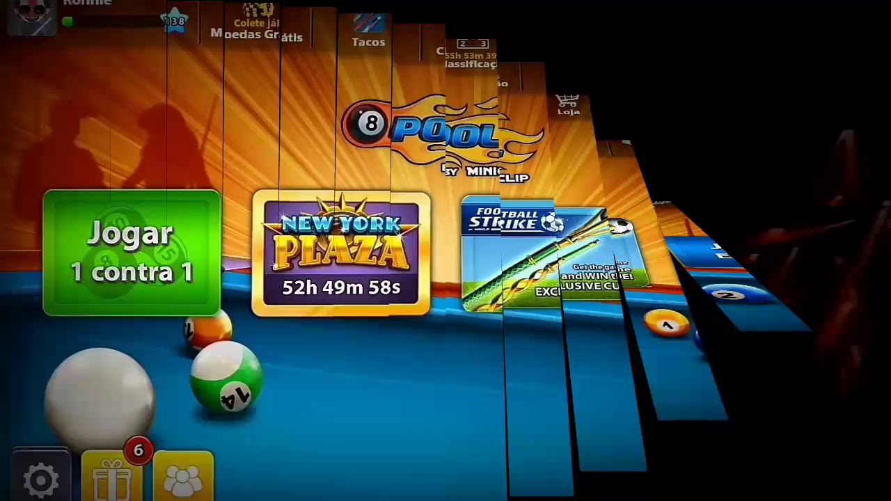 Matando a bola 9 de primeira/Como ganhar moeda fácil no 8 Ball pool