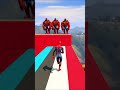 GTA 5 Epic Water Ragdolls | Spider-Man Jumps / Fails ep. 964 #shorts