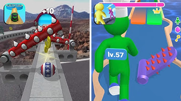 Going Balls vs Giant Rush | All Levels Gameplay Walkthrough - Android, iOS, iPad #14